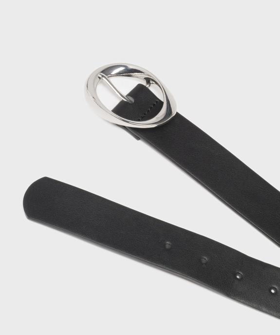Ceinture à boucle fantaisie en métal femme vue2 - GEMO (ACCESS) - GEMO
