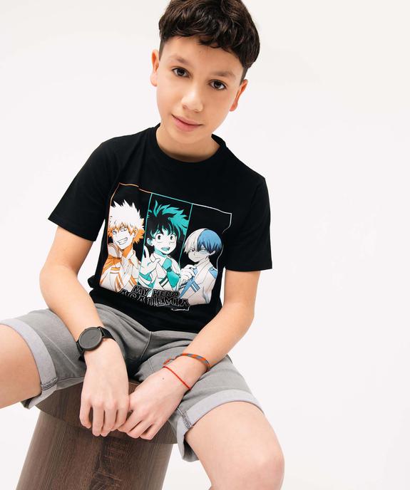 Tee-shirt garçon avec motif - My Hero Academia vue1 - MY HERO ACADEMIA - GEMO
