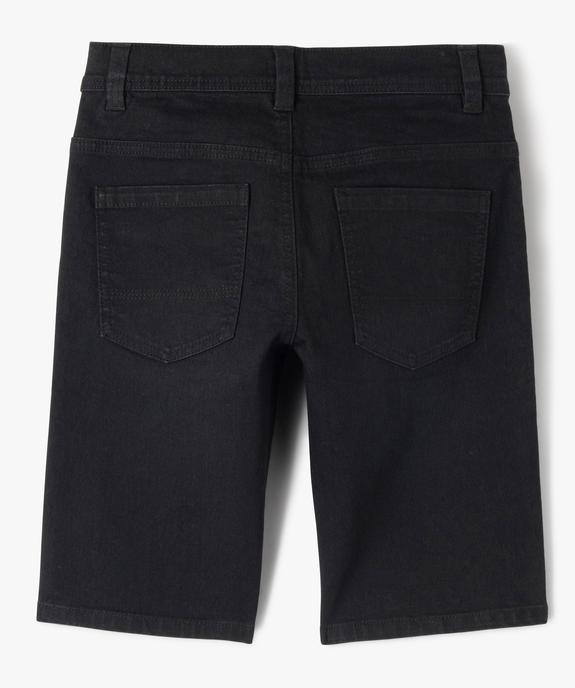 Bermuda en jean coupe Regular garçon vue3 - GEMO 4G GARCON - GEMO