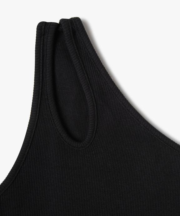 Débardeur fille coupe courte et asymétrique  vue3 - GEMO (JUNIOR) - GEMO