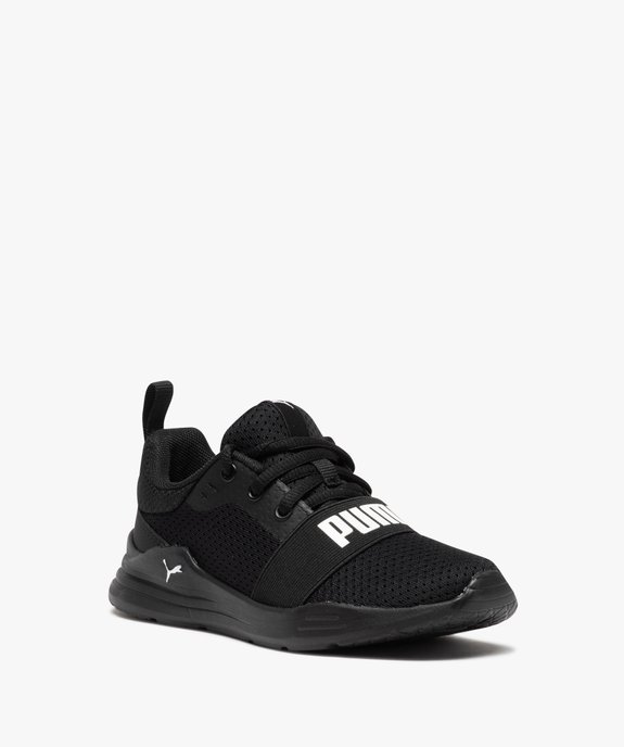 Baskets garçon running unies extra légères – Puma Wired Run vue2 - PUMA - GEMO