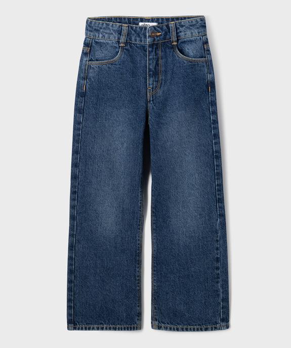 Jean Straight taille ajustable fille vue1 - GEMO 4G FILLE - GEMO