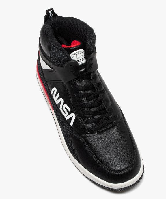 Baskets homme mid-cut à lacets avec semelle à bulle d'air - NASA vue6 - NASA - GEMO