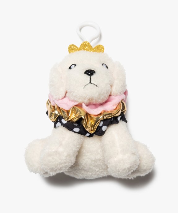 Porte-clés enfant peluche en forme de chien vue1 - GEMO (ACCESS) - GEMO