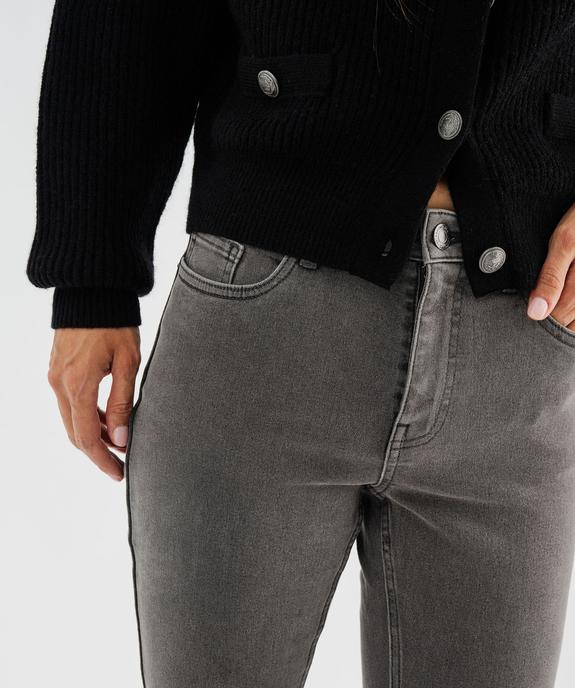 Jean Slim extensible taille haute femme vue6 - GEMO 4G FEMME - GEMO