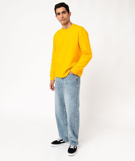 Jean cropped en denim délavé homme vue5 - GEMO (HOMME) - GEMO