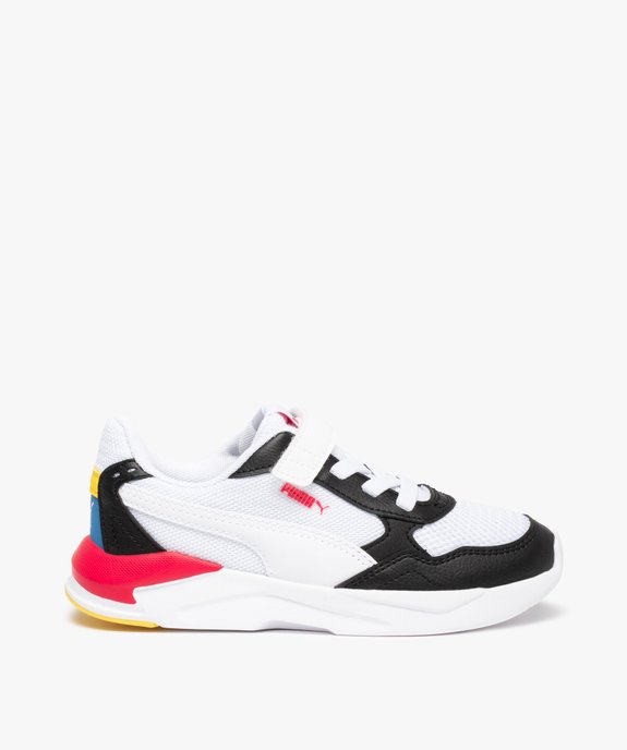 Baskets garçon à lacets élastiques et scratch – Puma X-Ray vue1 - PUMA - GEMO