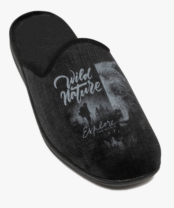 Chaussons homme mules confort wild nature vue5 - G'FLEX GEMO FOR GOOD - GEMO