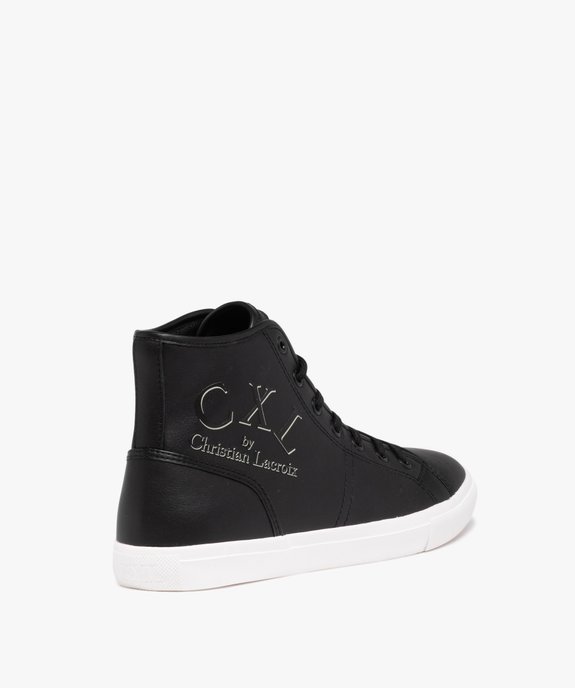 Baskets homme mid-cut unies à lacets – CXL by Christian Lacroix vue4 - CHRISTIAN LACROIX - GEMO