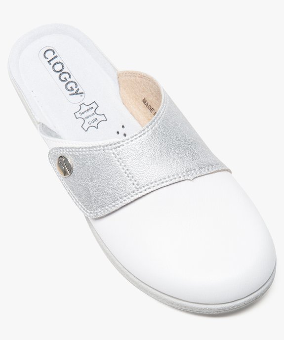 Sabots confort femme avec semelle intérieure cuir - Cloggy vue5 - GEMO (EQUIPT) - GEMO