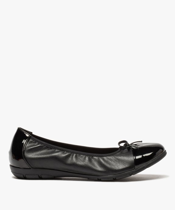 Ballerines femme tige souple à bout renforcé vue1 - GEMO(URBAIN) - GEMO