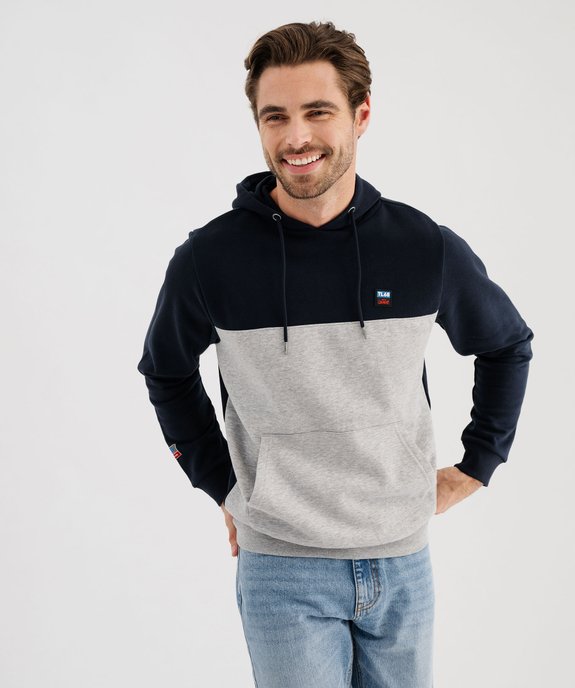 Sweat à capuche bicolore homme - Tokyo Laundry vue2 - TOKYO LAUNDRY - GEMO