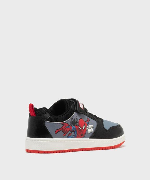 Baskets à scratch avec motif Spiderman garçon - Marvel vue4 - SPIDERMAN - GEMO