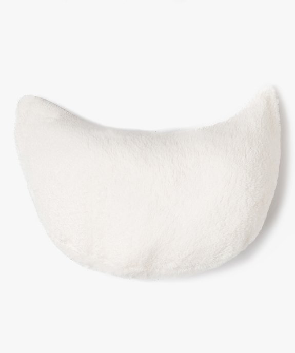 Cape hoodie et coussin 2-en-1 en maille peluche femme vue7 - GEMO(HOMWR FEM) - GEMO