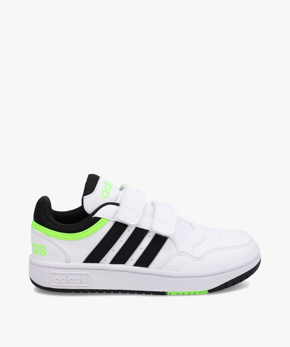 Baskets garçon bicolores à scratchs – Adidas Hoops 3.0 vue1 - ADIDAS - GEMO