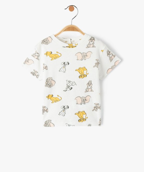 Tee-shirt bébé à manches courtes imprimé - Disney vue1 - DISNEY BABY - GEMO