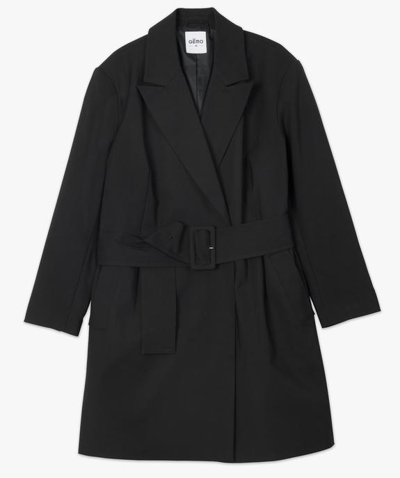 Robe femme forme blazer ceinturée - Gémo x Lalaa Misaki vue4 - GEMO (G TAILLE) - GEMO