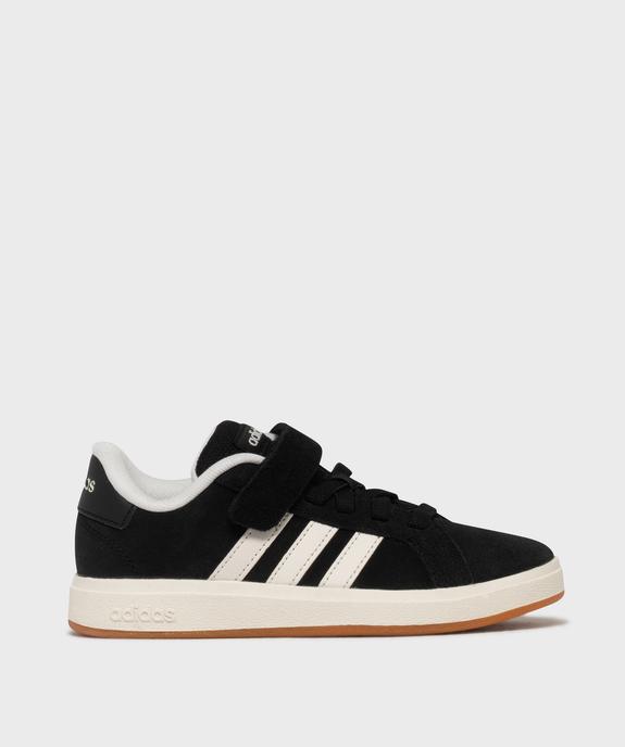 Baskets Grand Court 00s fermeture scratch enfant - Adidas vue1 - ADIDAS - GEMO