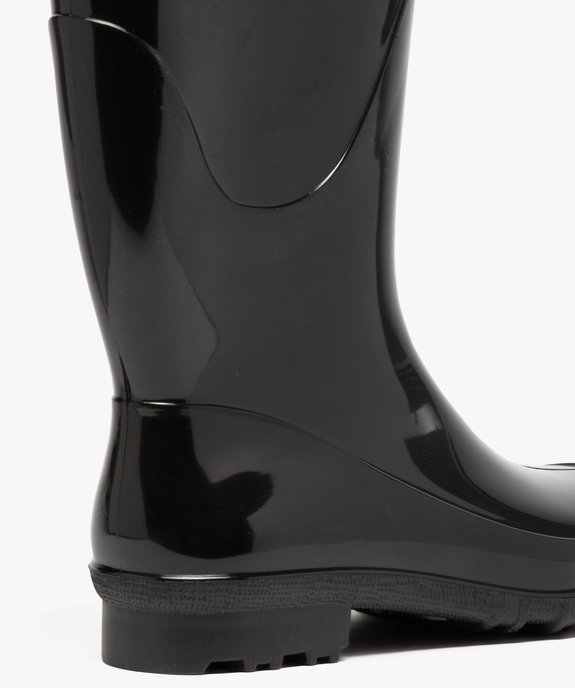Bottes de pluie en caoutchouc vue6 - GEMO (EQUIPT) - GEMO