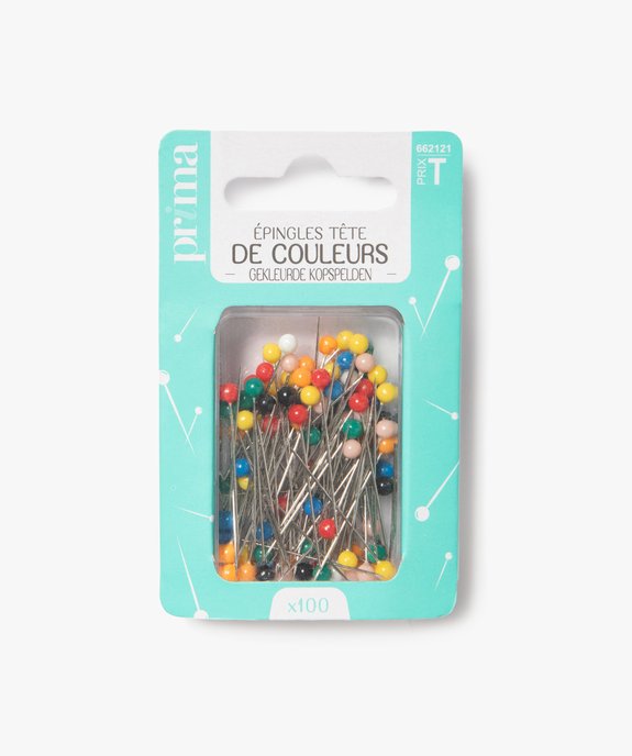 Epingles tête de couleur vue4 - PRIMA - GEMO