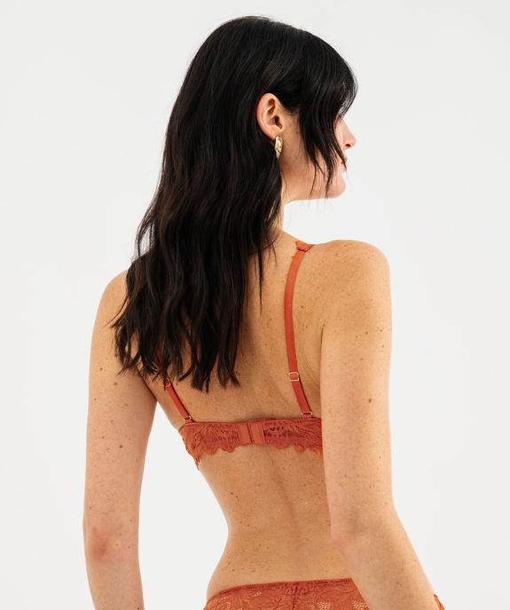 Soutien-gorge push-up à bretelles foulard femme vue2 - GEMO(HOMWR FEM) - GEMO