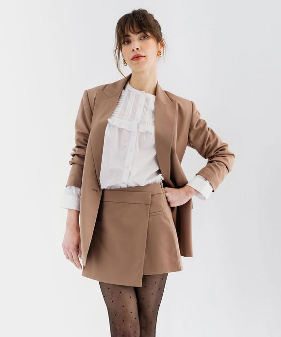 Short-jupe  vue1 - GEMO(FEMME PAP) - GEMO