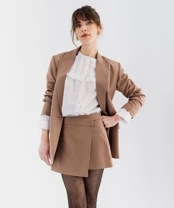 Short-jupe  vue1 - GEMO(FEMME PAP) - GEMO