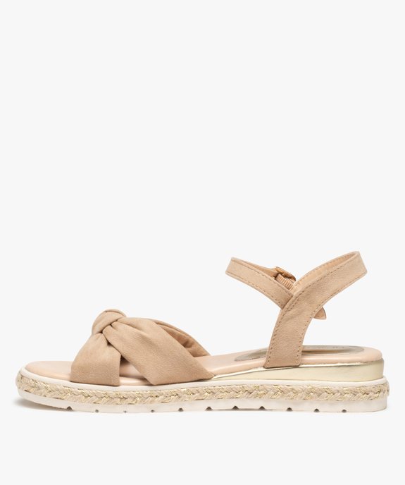 Sandales femme plates à brides drapées – Tom Tailor vue3 - TOM TAILOR - GEMO