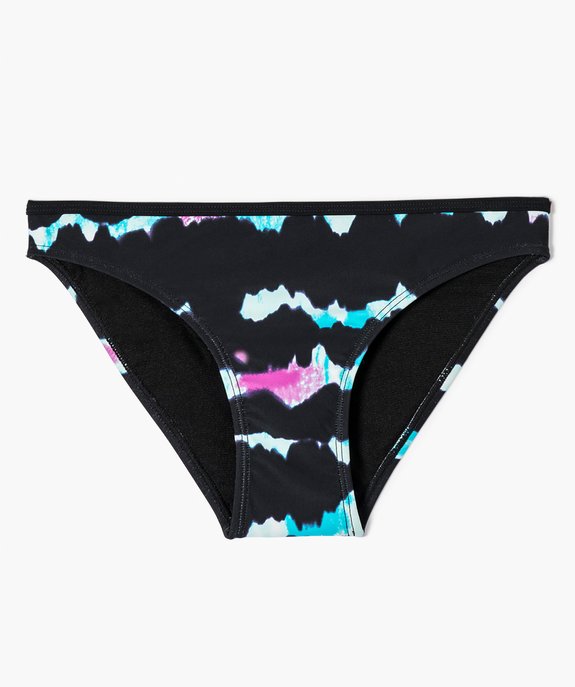 Bas de maillot de bain fille à motifs colorés vue1 - GEMO (JUNIOR) - GEMO