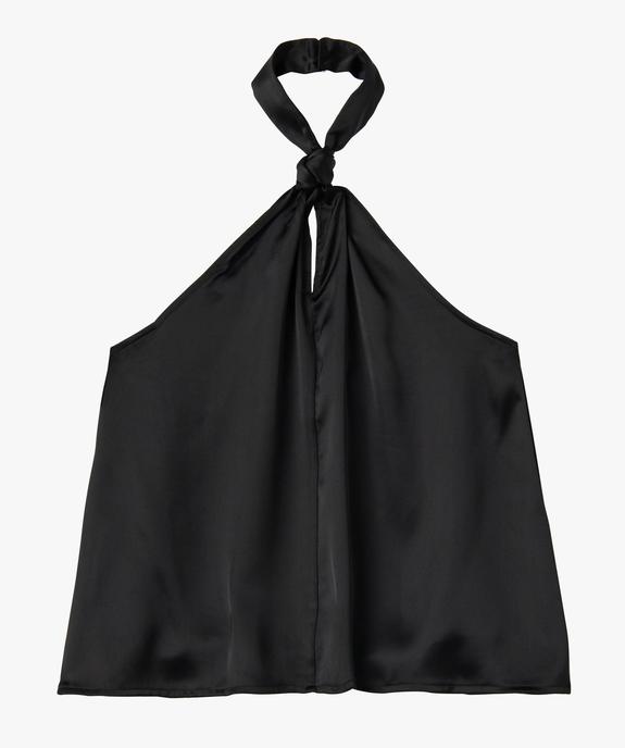 Blouse femme encolure américaine Gémo x Nolwenn Crème vue5 - GEMO(FEMME PAP) - GEMO