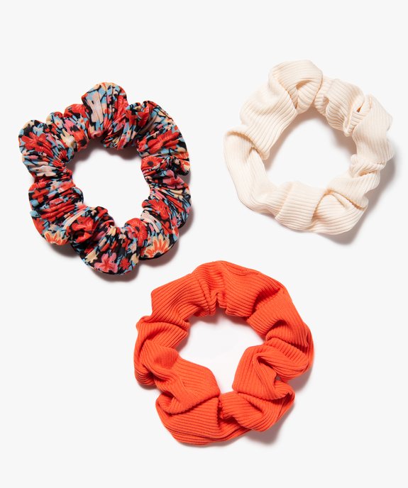 Chouchous pour les cheveux femme assortis (lot de 3) vue1 - GEMO (ACCESS) - GEMO