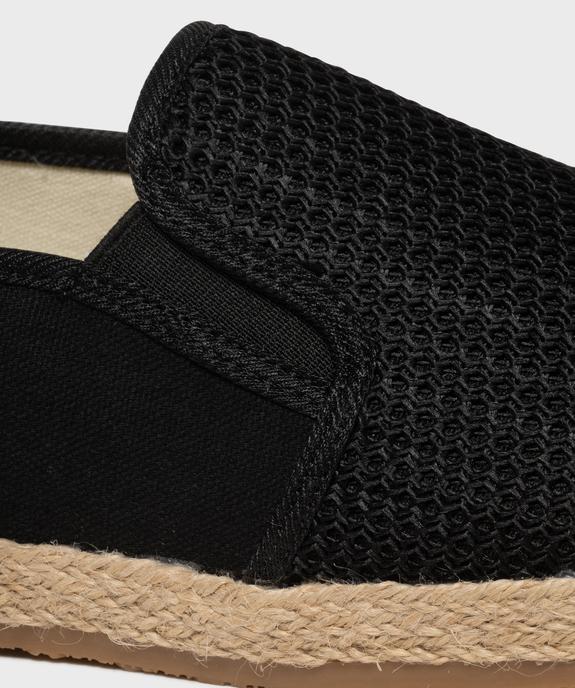 Slippers en toile homme - Urban Steps vue6 - URBAN STEPS - GEMO