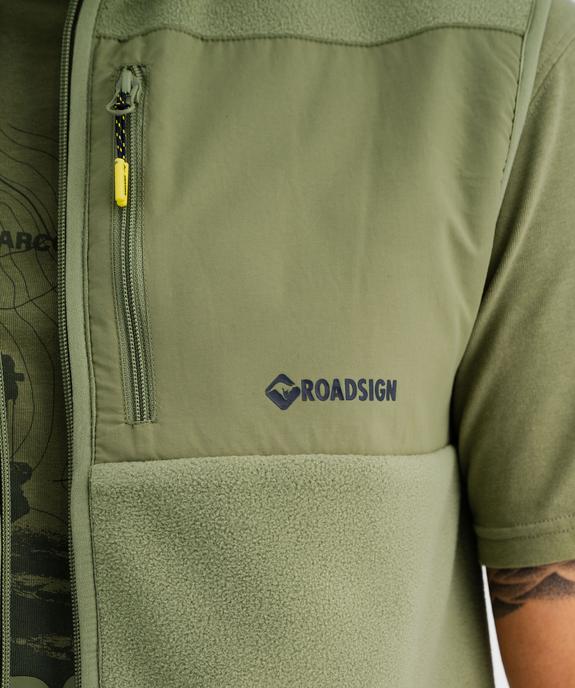 Polaire sans manches à col montant homme - Roadsign vue5 - ROADSIGN G4G - GEMO