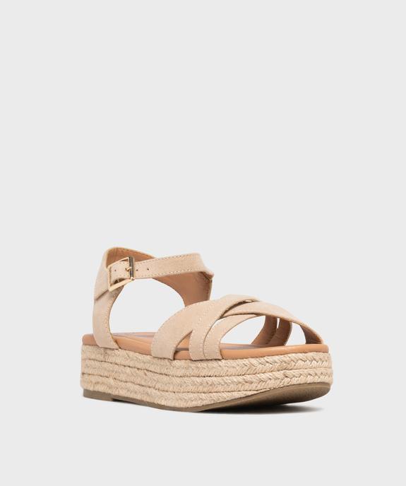 Sandales à semelle compensée femme - Valentina Baldano vue2 - VALENTINA BALDA - GEMO