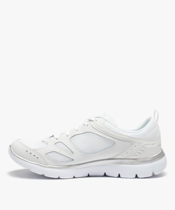 Baskets femme running multimatières – Skechers Summit vue3 - SKECHERS - GEMO