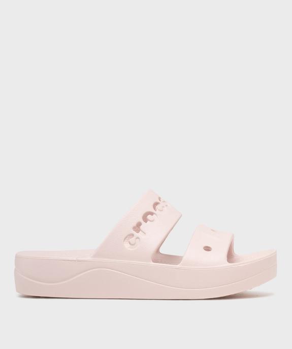 Mules de piscine femme à double brides et semelle plateforme - Crocs vue1 - CROCS - GEMO