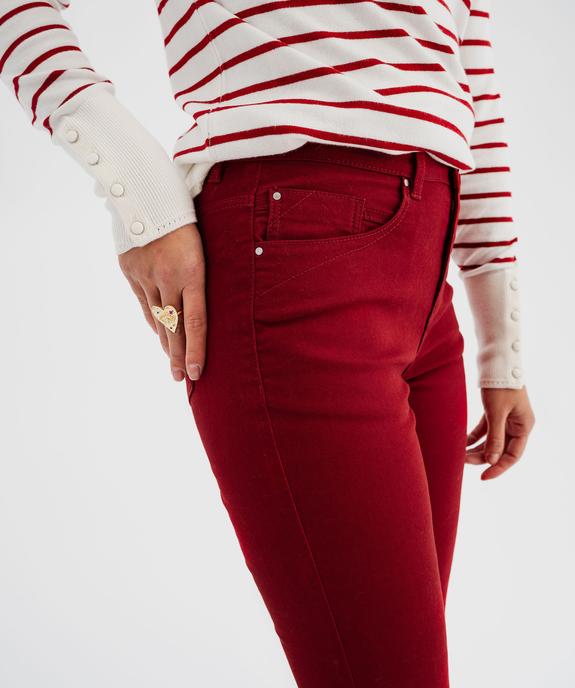 Pantalon coupe Regular taille normale femme vue2 - GEMO 4G FEMME - GEMO