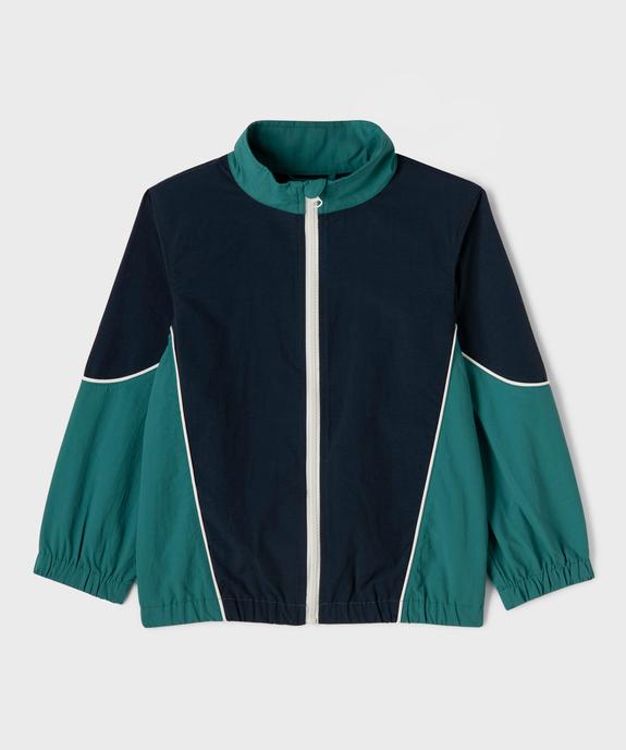Blouson fin déperlant à col montant garçon vue1 - GEMO (ENFANT) - GEMO