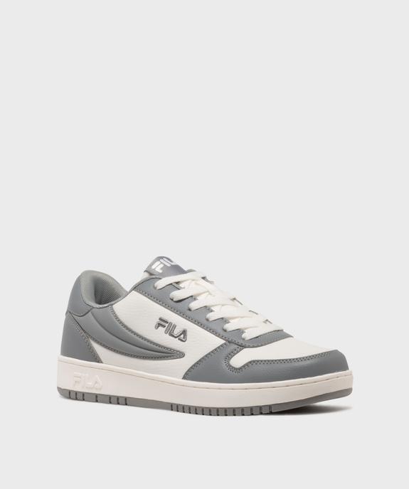 Baskets basses bicolores à lacets garçon - Fila vue2 - FILA - GEMO