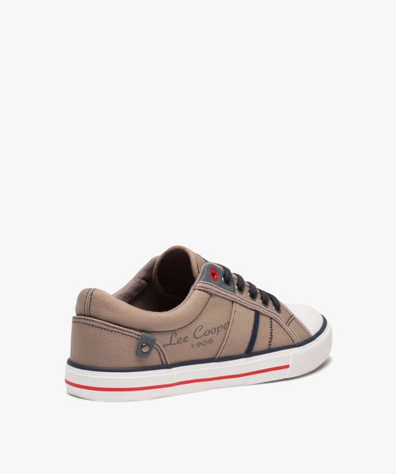 Baskets homme en toile délavée – Lee Cooper vue4 - LEE COOPER - GEMO