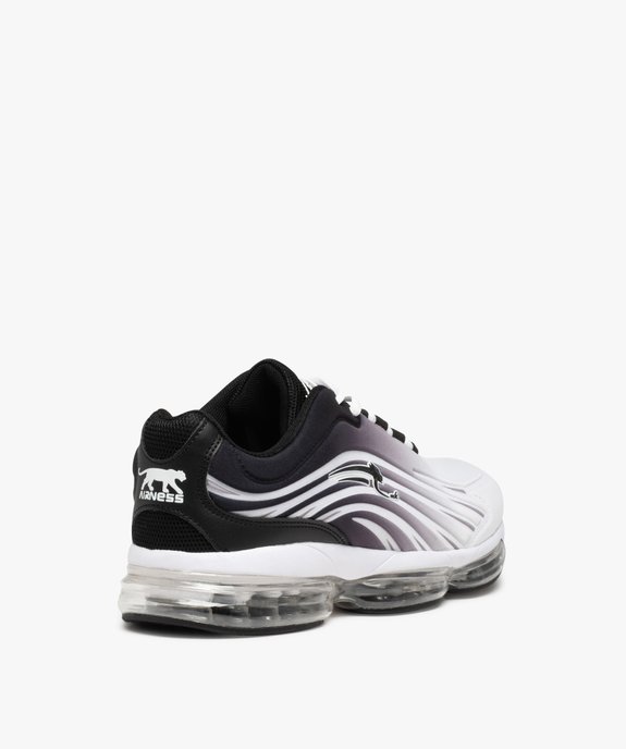 Baskets homme dessus mesh à semelle bulle d’air – Airness vue4 - AIRNESS - GEMO