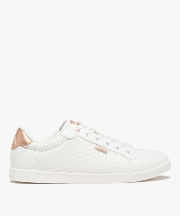 Baskets femme unies avec microperforations – Kappa Lena vue1 - KAPPA - GEMO