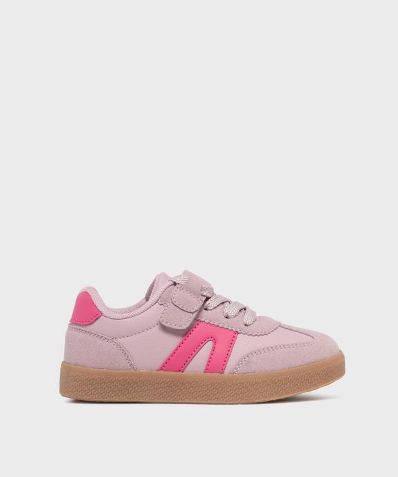 Baskets à scratch et lacets fantaisie fille - Lovely Wings vue1 - LOVELY WINGS - GEMO