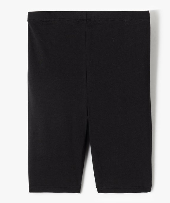 Leggings fille court avec inscriptions pailletées vue3 - GEMO (ENFANT) - GEMO