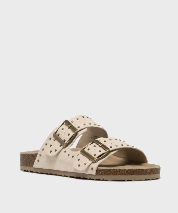 Mules à larges brides femme - 5 Miles vue2 - 5 MILES - GEMO