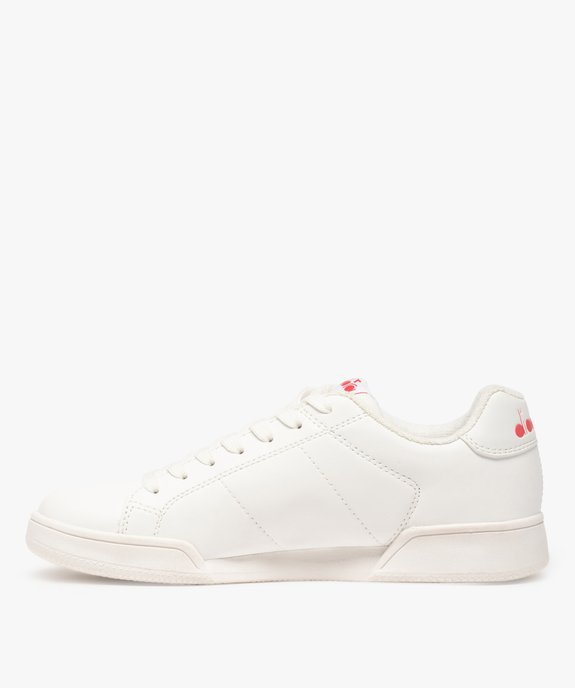 Basket femme avec inscriptions colorées - Diadora vue3 - DIADORA - GEMO
