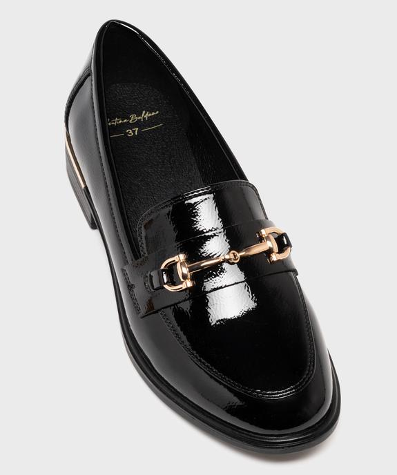 Mocassins vernis avec bijou métallique femme - Valentina Baldano vue5 - VALENTINA BALDA - GEMO