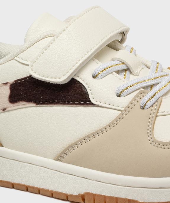 Baskets à scratch avec empiècements colorés fille - Lovely Wings  vue6 - LOVELY WINGS - GEMO