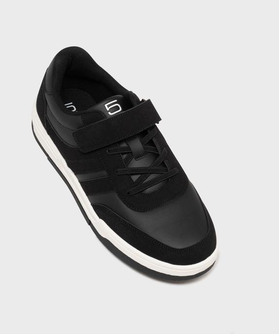 Baskets basses fermeture scratch garçon - 5 Miles vue5 - 5 MILES - GEMO