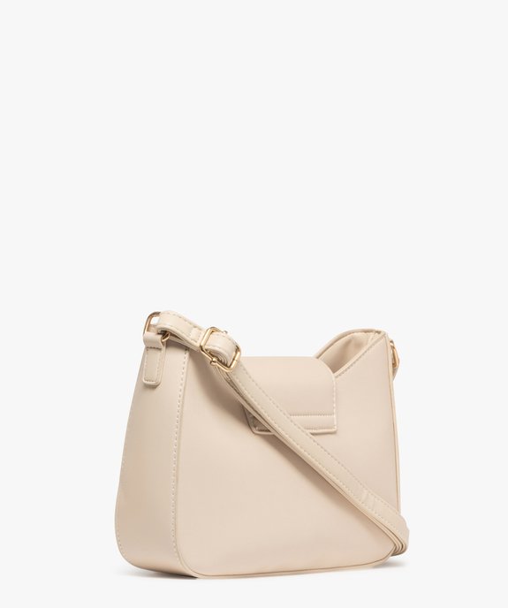 Sac besace compact tissé femme vue4 - GEMO (ACCESS) - GEMO